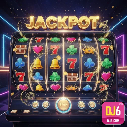 Mobile gaming experience showcasing live slots and instant win games - dj6
